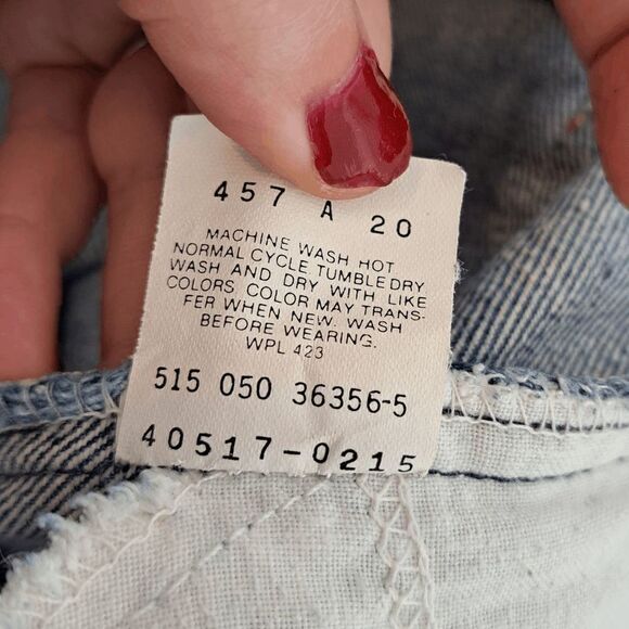 Levi's 517 Vintage 1980s Orange Tab Denim Jeans size 36 x 30 - Picture 11 of 11